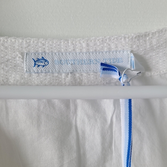 NWT Southern Tide Evelyn Seersucker Tiered Dress - Picture 5 of 8